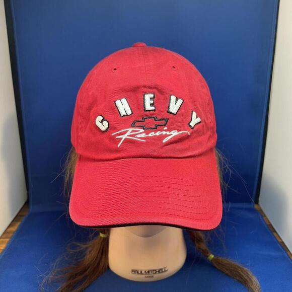 Chevy Racing Red Cap - Perfect for NASCAR Fans! - Picture 1 of 6